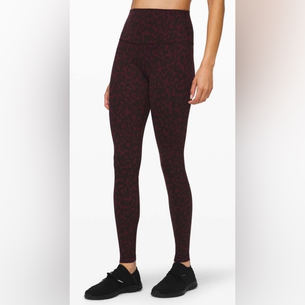 Lululemon Align Pant 28" Formation Camo Dark Adobe Multi W5BSZS size 2